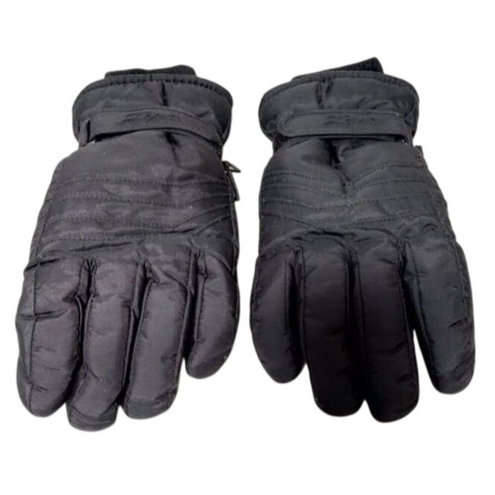 Zero Ski Snow Boarding Gloves Genuine Leather Insulated Winter Gloves Unisex L - Picture 1 of 10